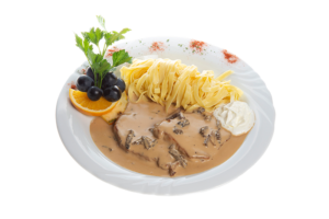 Rahmschnitzel Sagi Rinderbach